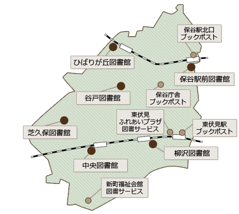 西東京市　地図