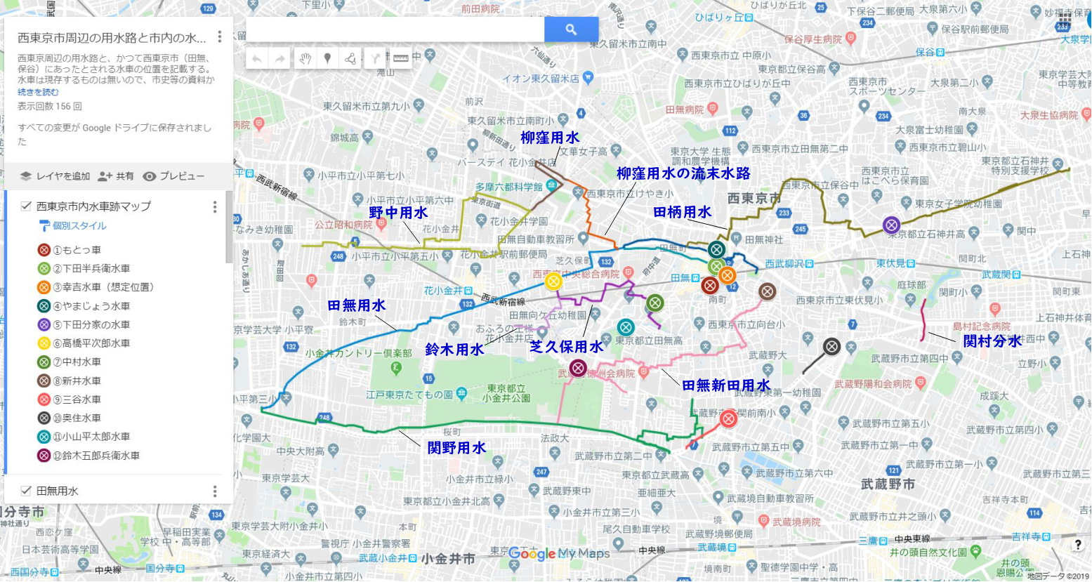 水車 － 西東京市図書館